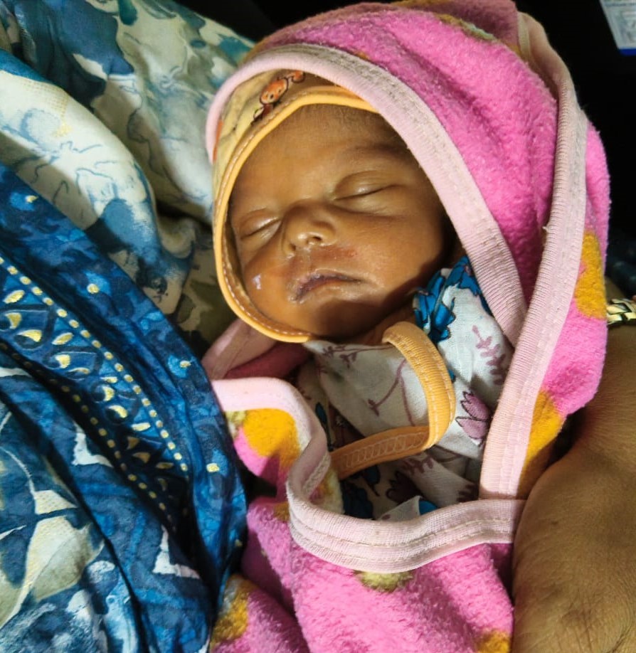 Baby of Manaswi Mandar Shinde, Newborn